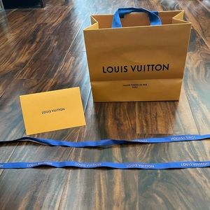 Louis Vuitton Bag w/ Receipt Envelope and String